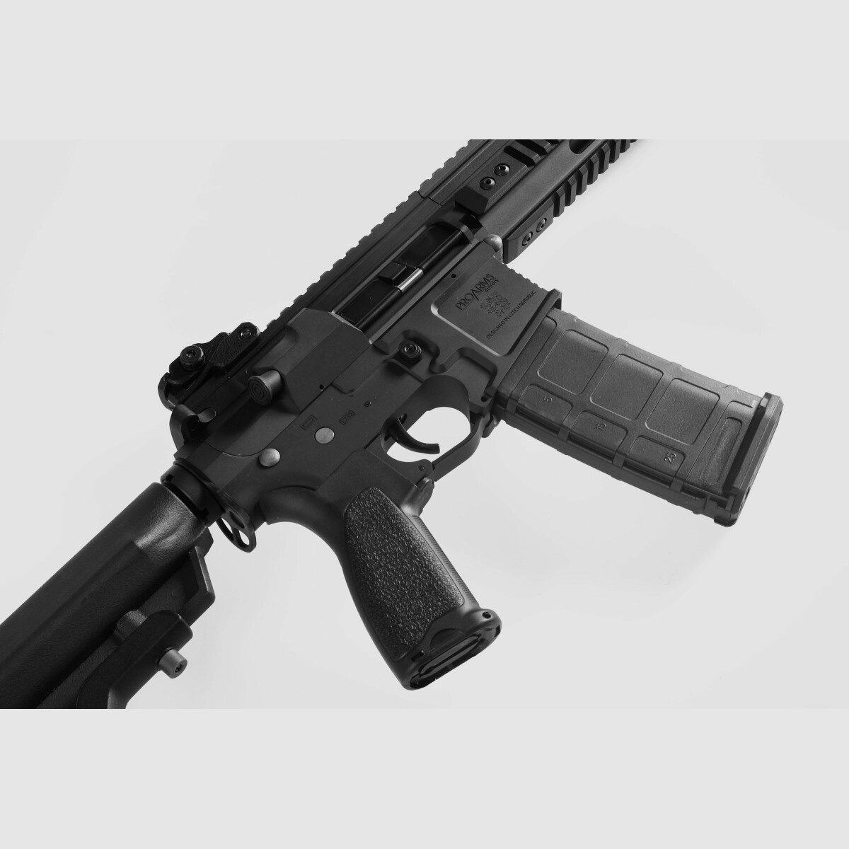 Proarms PAR MK3 10inch NC! Vollmetall Delta Armory Schwarz S-AEG Airsoft Gewehr Frei ab 18 Jahren