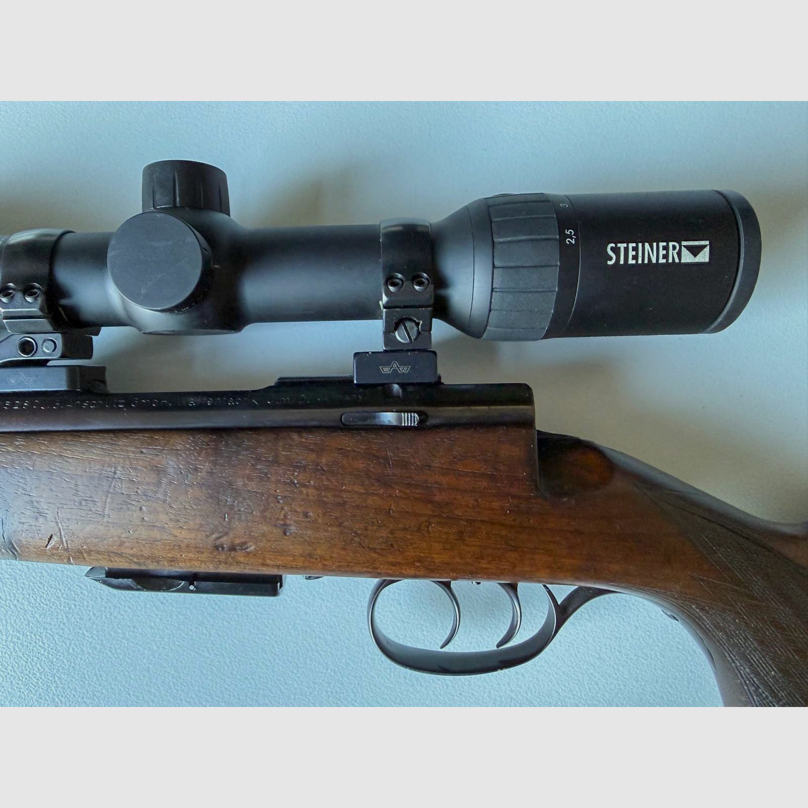 ANSCHÜTZ J.G. Ulm, carabine à répétition modèle 1532, calibre Remington 222