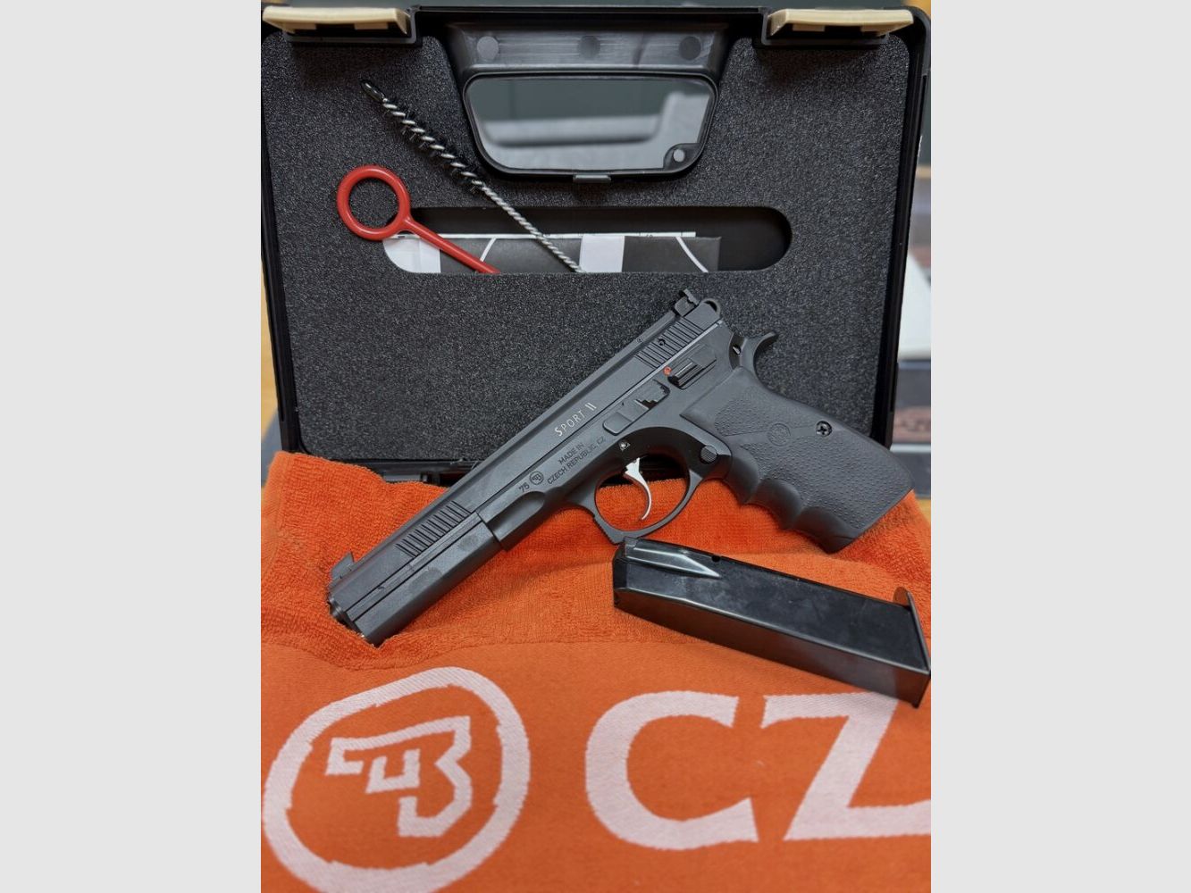 CZ CZ75 Sport II modificato 6''