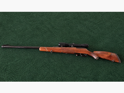 Mauser Modell 66 bolt-action rifle .375 H&H Magnum with Schmidt & Bender 6×42 scope