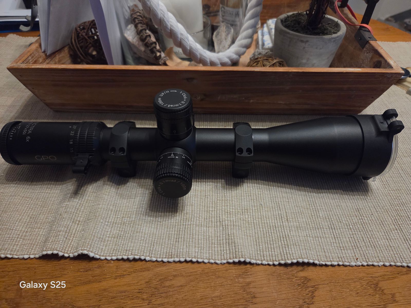 GPO ZF with mounting rings / hunting scope!
