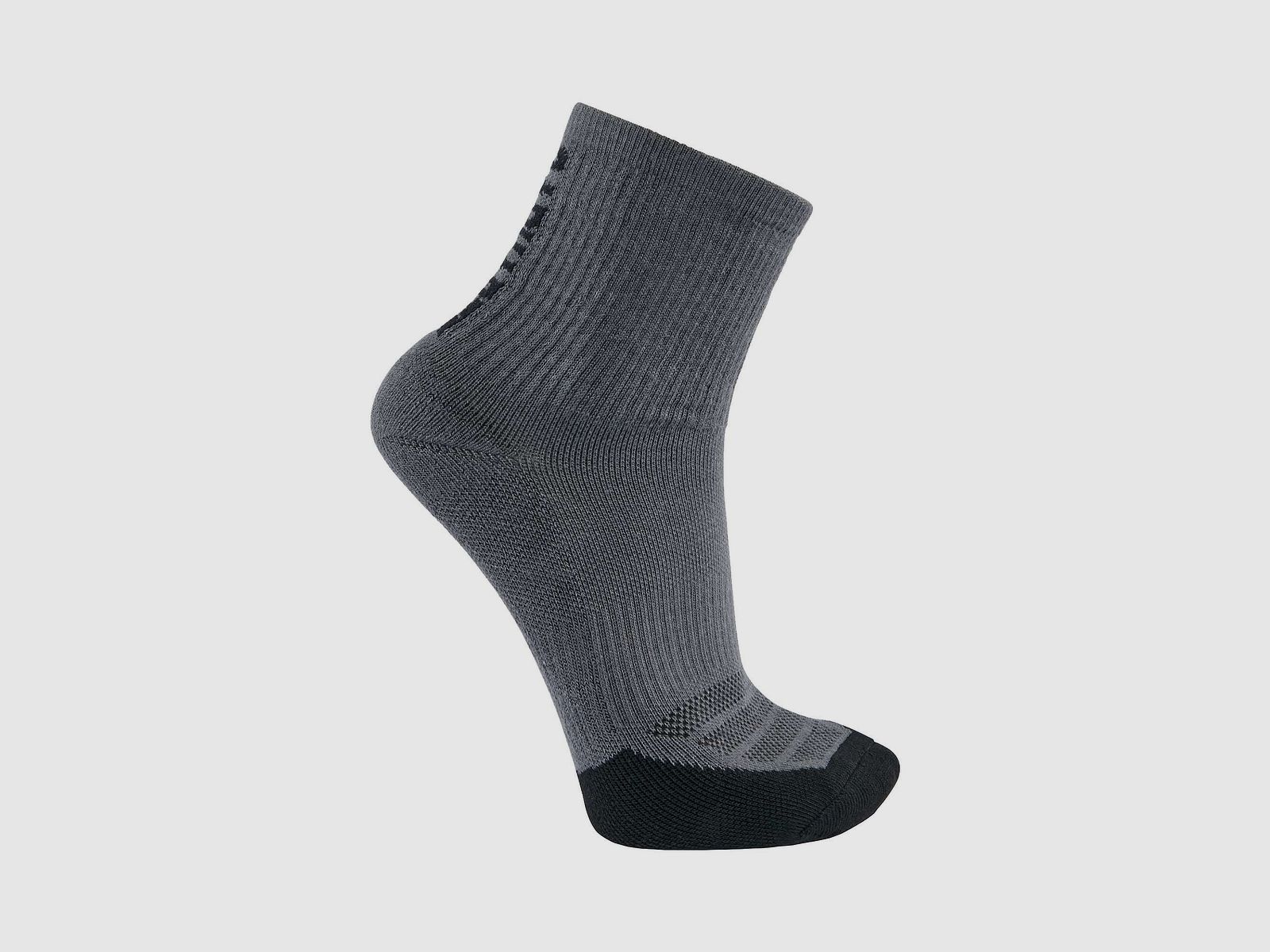 Carhartt Force Crew Low Socks 3-Pack Men's Carbon Heather L