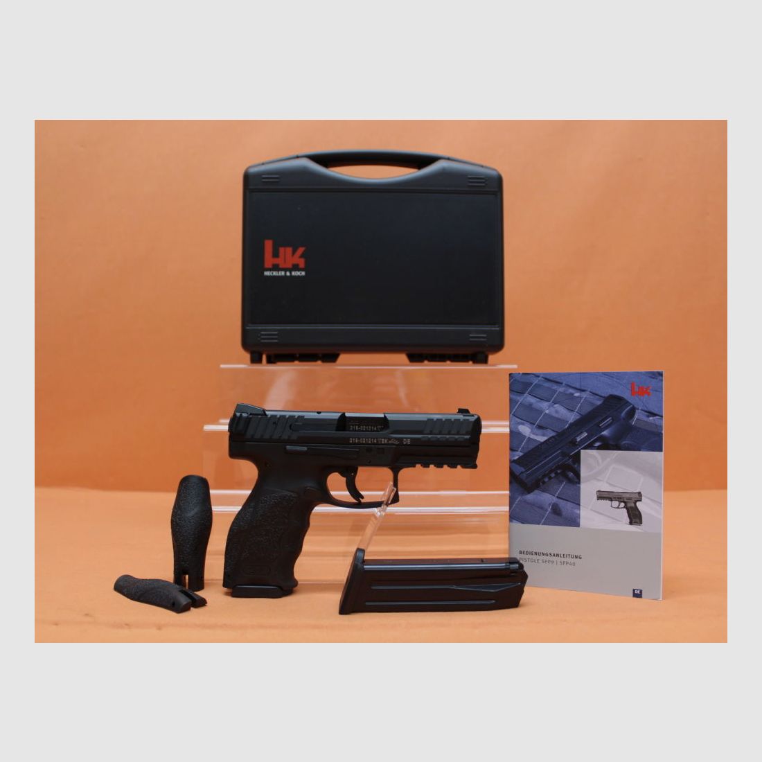 Heckler&Koch Ha.Pistole 9mmLuger Heckler&Koch/H&K HK SFP9 (SF) 104mm Polygonlauf/ Push-Button (9mmPara/9x19)