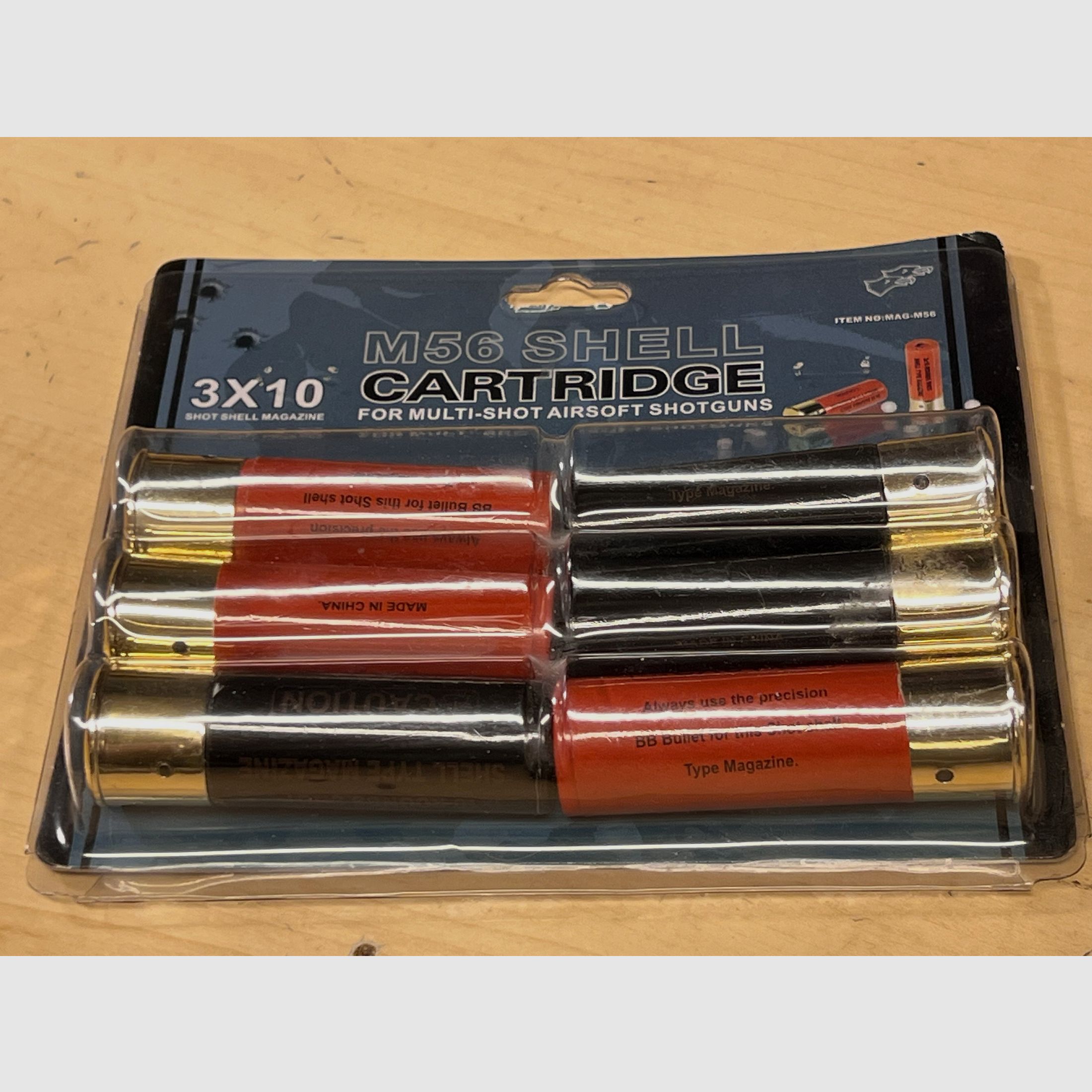 Airsoft M56 Patronen 6 Stück 