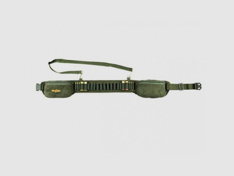 Forsport PZ001 groene hagelpatroontas met vakken, afbeelding 1 van 3