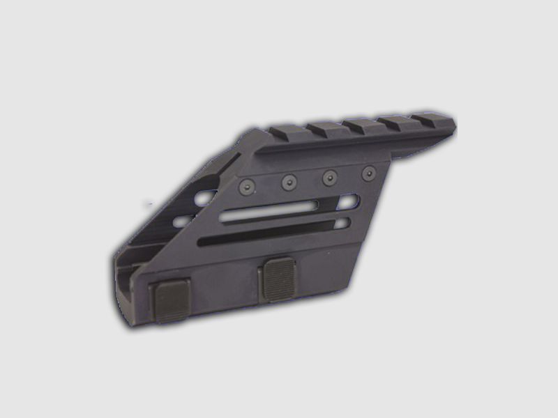 CLUB 30 mount for red dot sight | delay for REPTILE and others | Weaver profile aluminum black