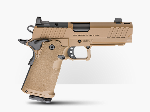 Pistole 1911 DS Prodigy™ Comp 4.25″ AOS 9mm – Coyote Brown Kal. 9x19