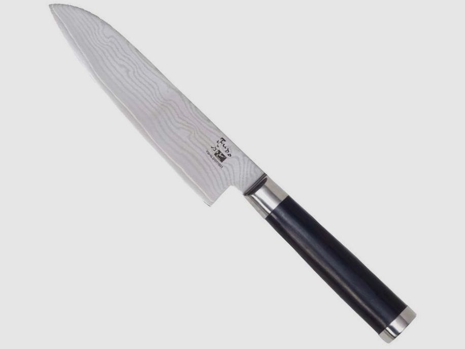 FUDO Nobility Santoku Couteau de Cuisine en Damas 67 Couches