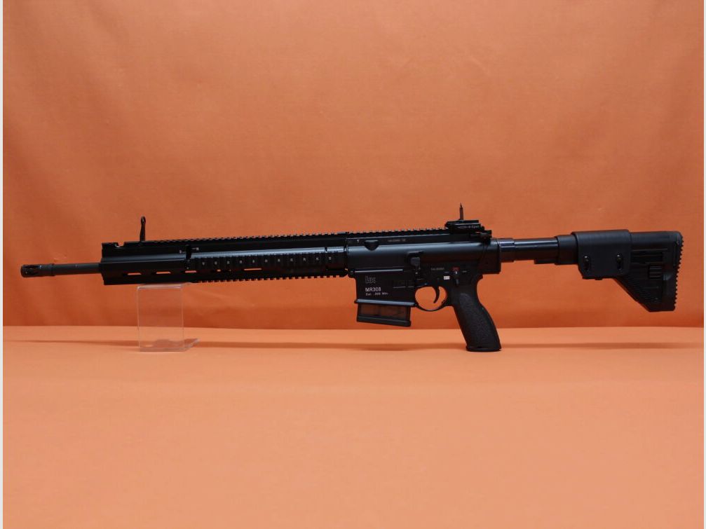 Heckler&Koch Ha.Büchse .308Win Heckler&Koch/H&K MR308 A3 28 20" Lauf Schwarz, Gas-Piston-System HK417/G28