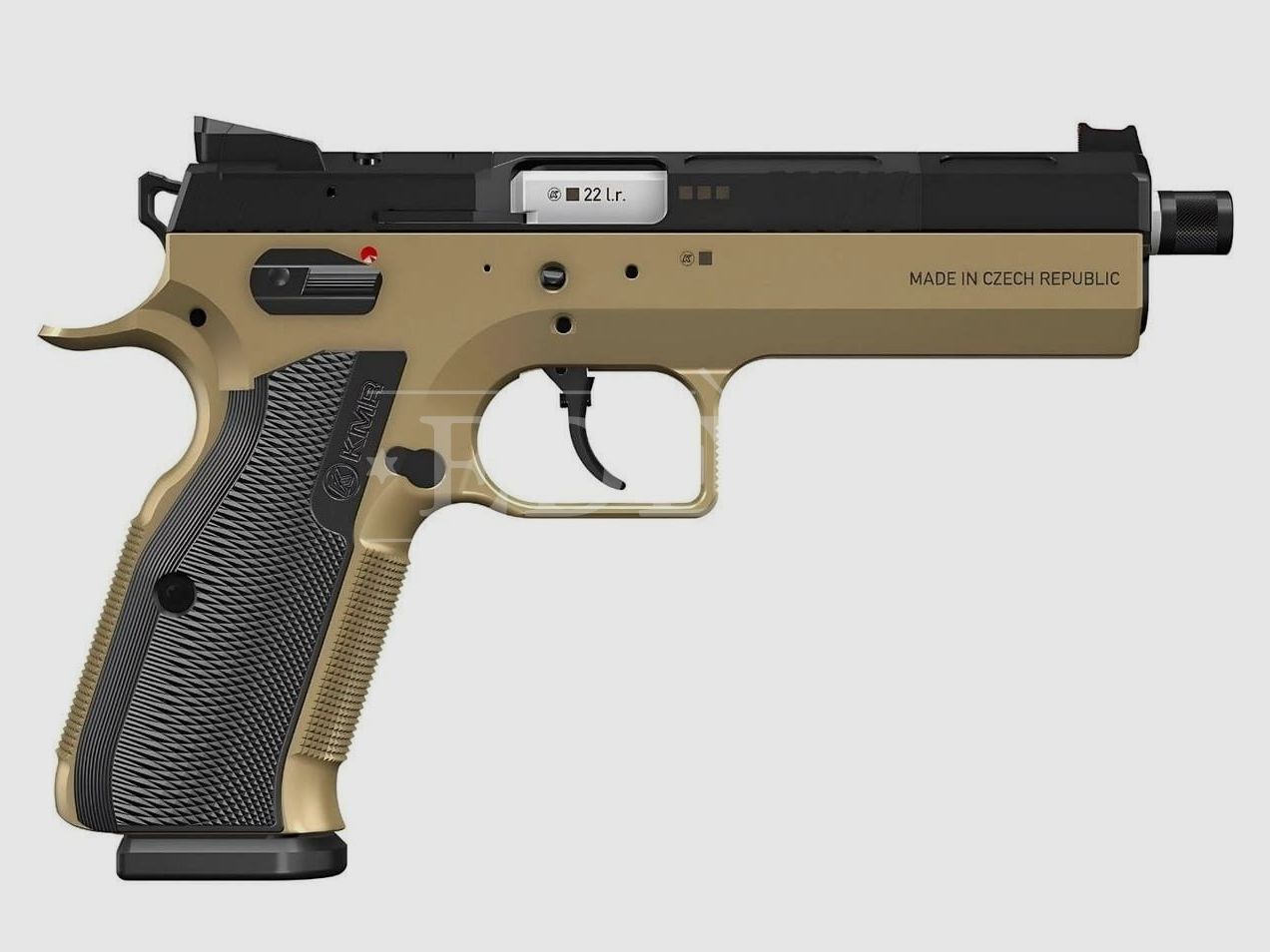 Pistolet samopowtarzalny KMR S-02 OR SR SA/DA kal.22LR, zdjęcie 2 z 3