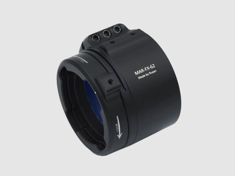 Rusan Modular Adapter MAR Klemmhülse Fix mit 3 Schrauben 51mm *NEU*