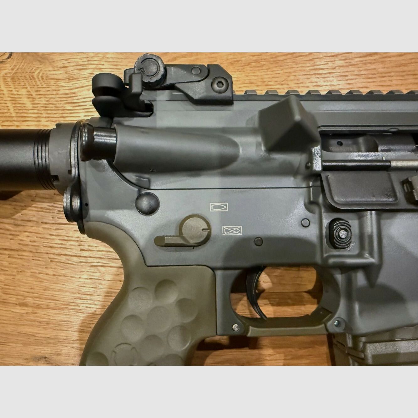 Oberland Arms OA-15 PR M5 Ceracote battleship grey / oliv