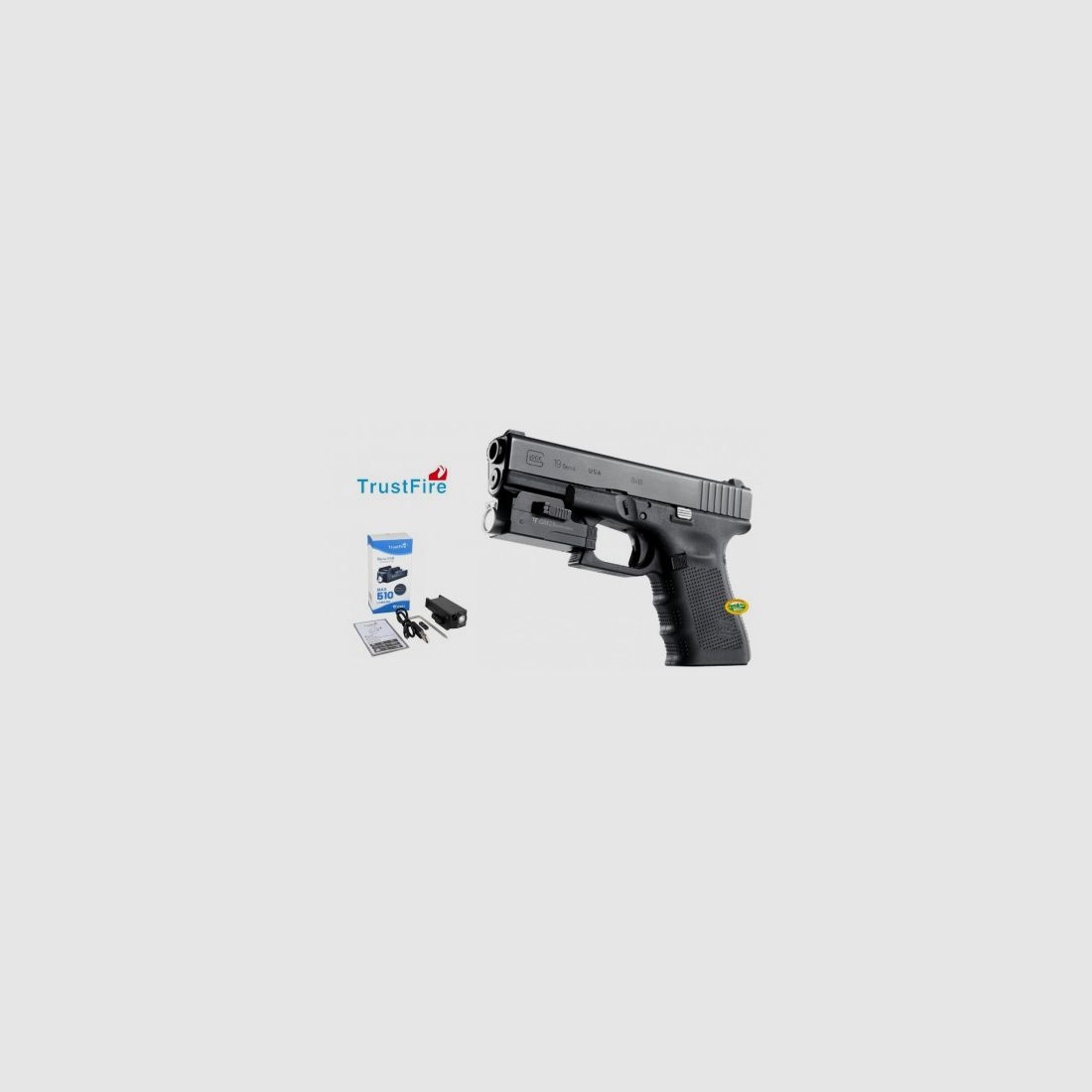 TRUSTFIRE Compact pistol light GM21, immagine 2 di 2