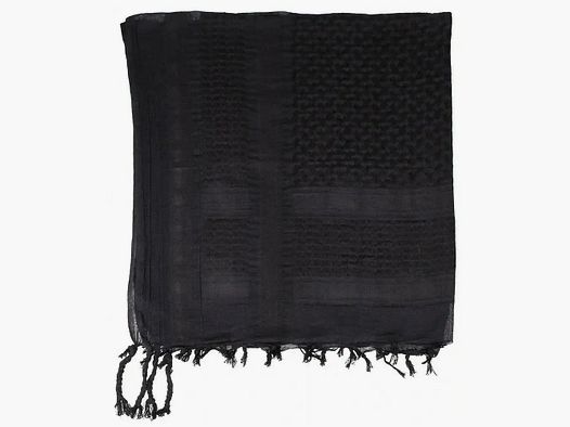 MFH MFH Shemag PLO 110 x 110 cm tela negra
