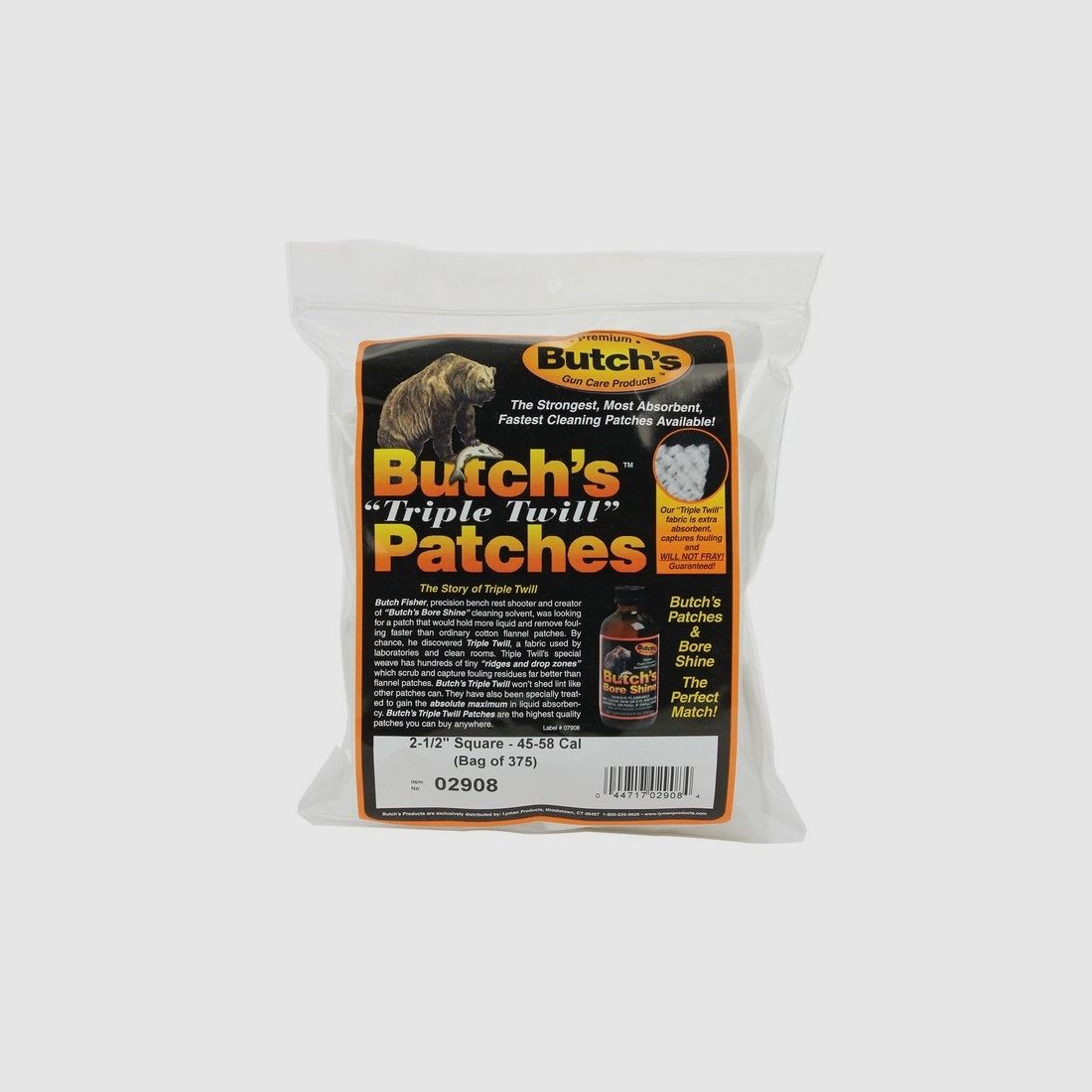 1.000 Patches 2-1/2" Eckig .45-58+20-410GA