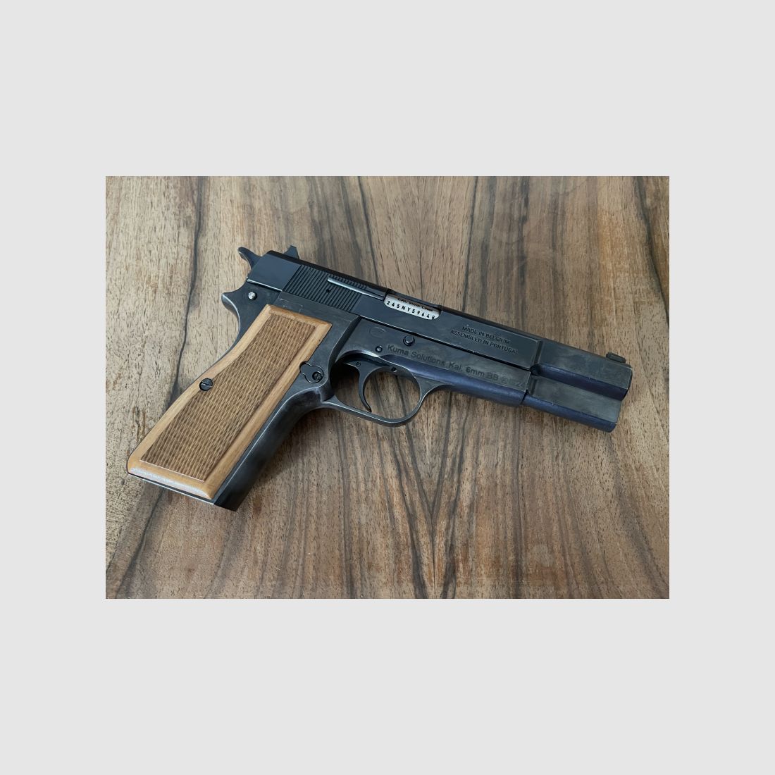 Full Steel Browning FN HP MK 3 MK III GBB Airsoft Pistol