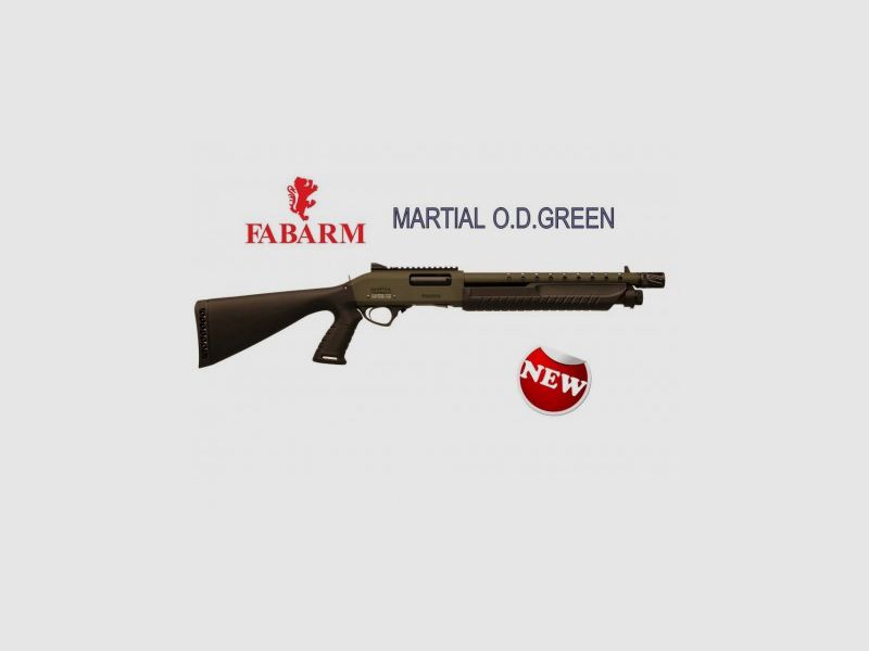 FABARM MARTIAL O.D. GREEN Kal.12