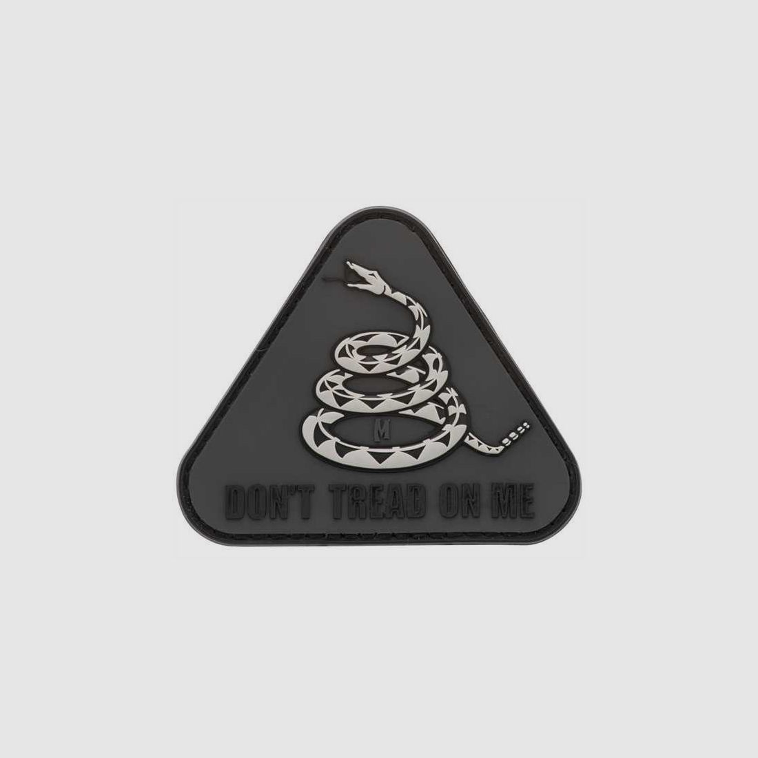 Maxpedition Don't Tread On Me 3D Rubber Patch Grau