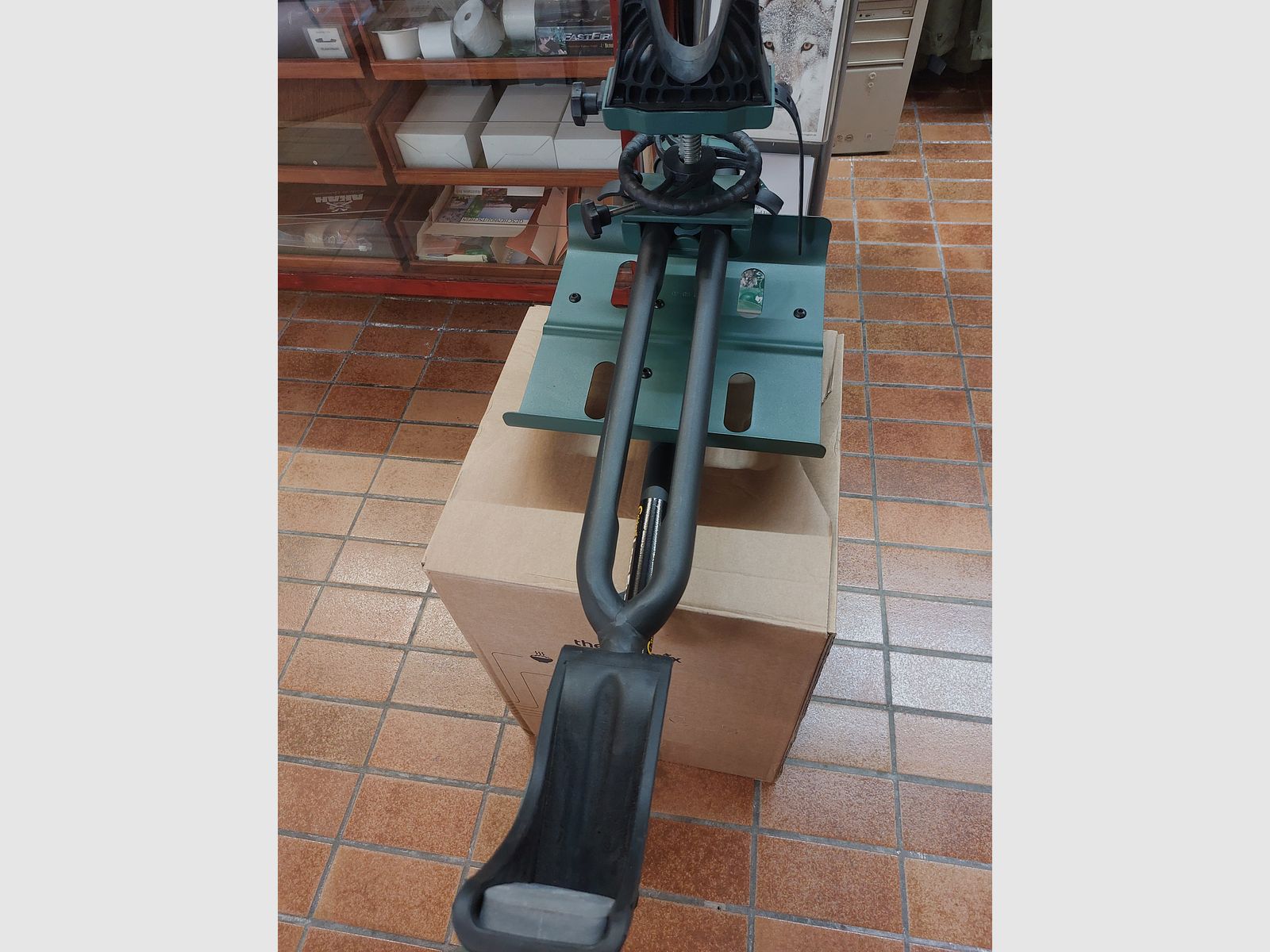Caldwell schietsteun met terugslagdemper