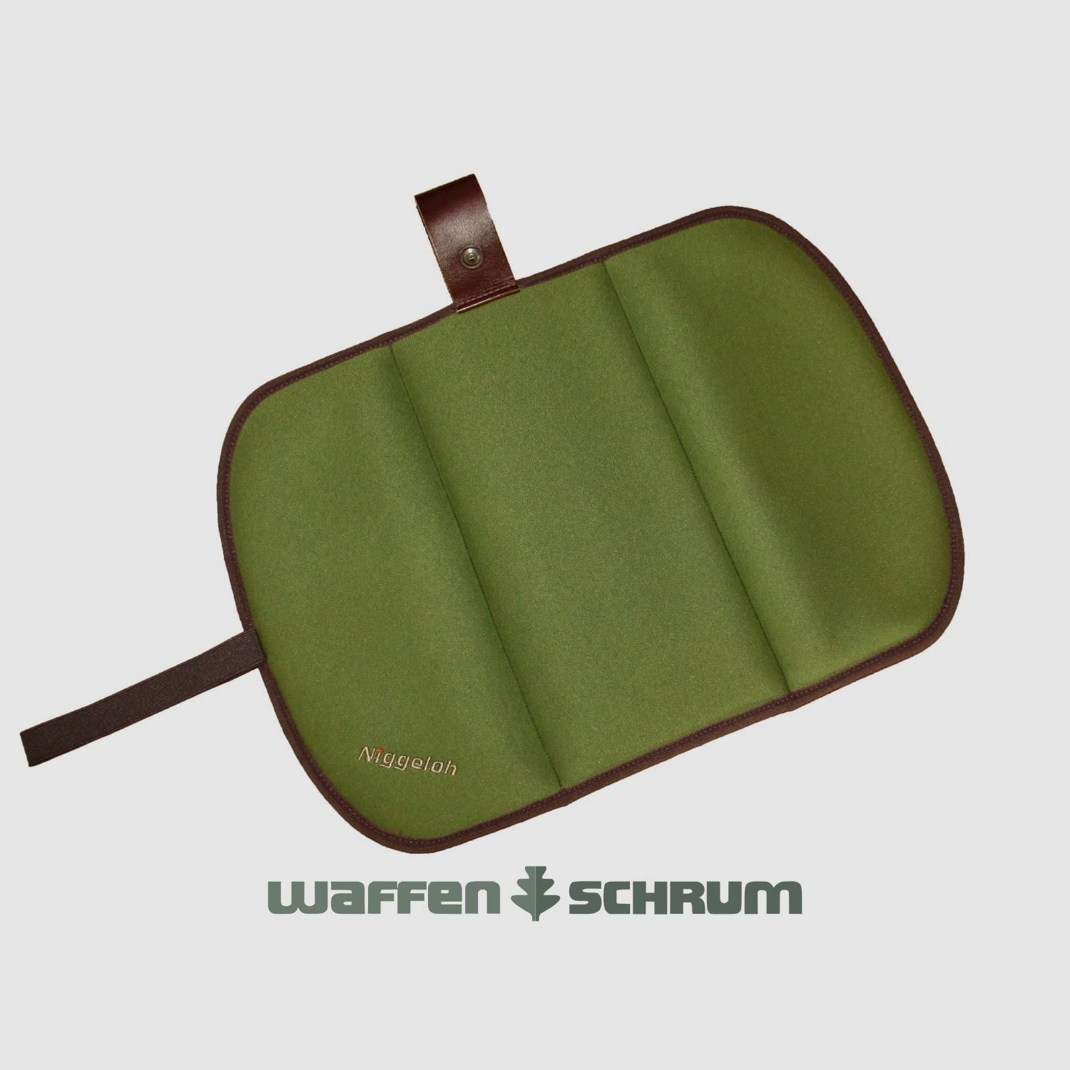 Coussin de siège Niggeloh en néoprène vert olive