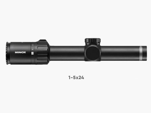 Minox 80107662 Allrounder Zielfernrohr 1-5x24 Leuchtabsehen 4 in 2 Bildebene