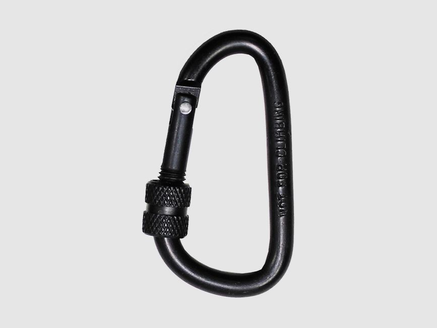 Pitchfork Shooting Tripod Screw Lock Carabiner 60mm