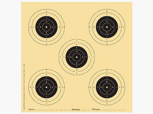 Fucile Volksscheibe 10m / K12