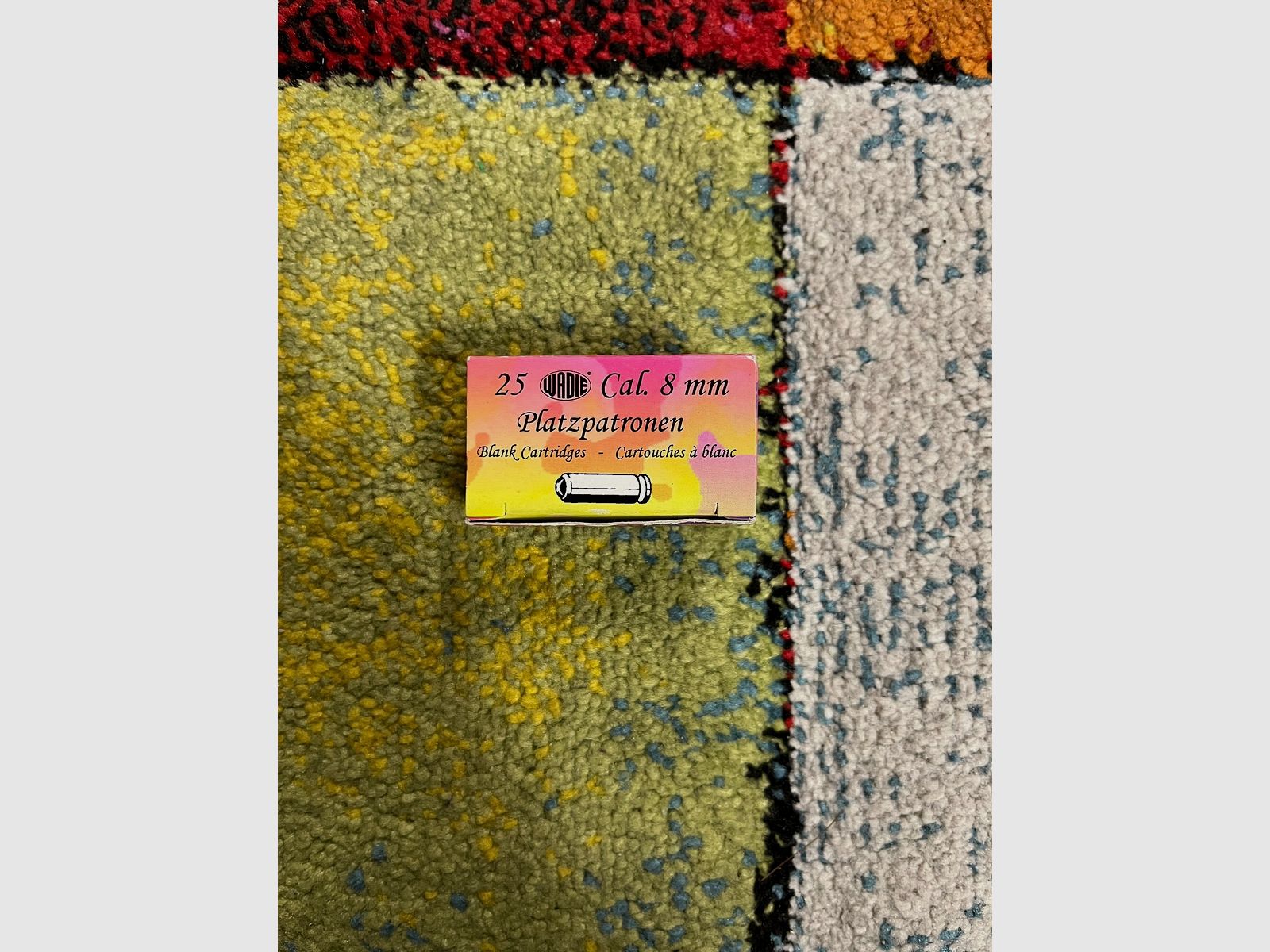 8mm blank cartridges Wadie - collector