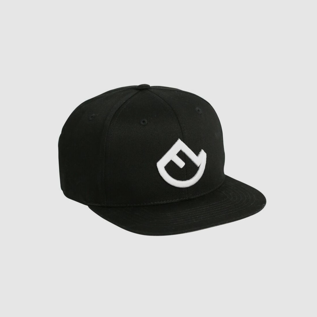 Farm-Land Snapback Cap 6-Panel Black