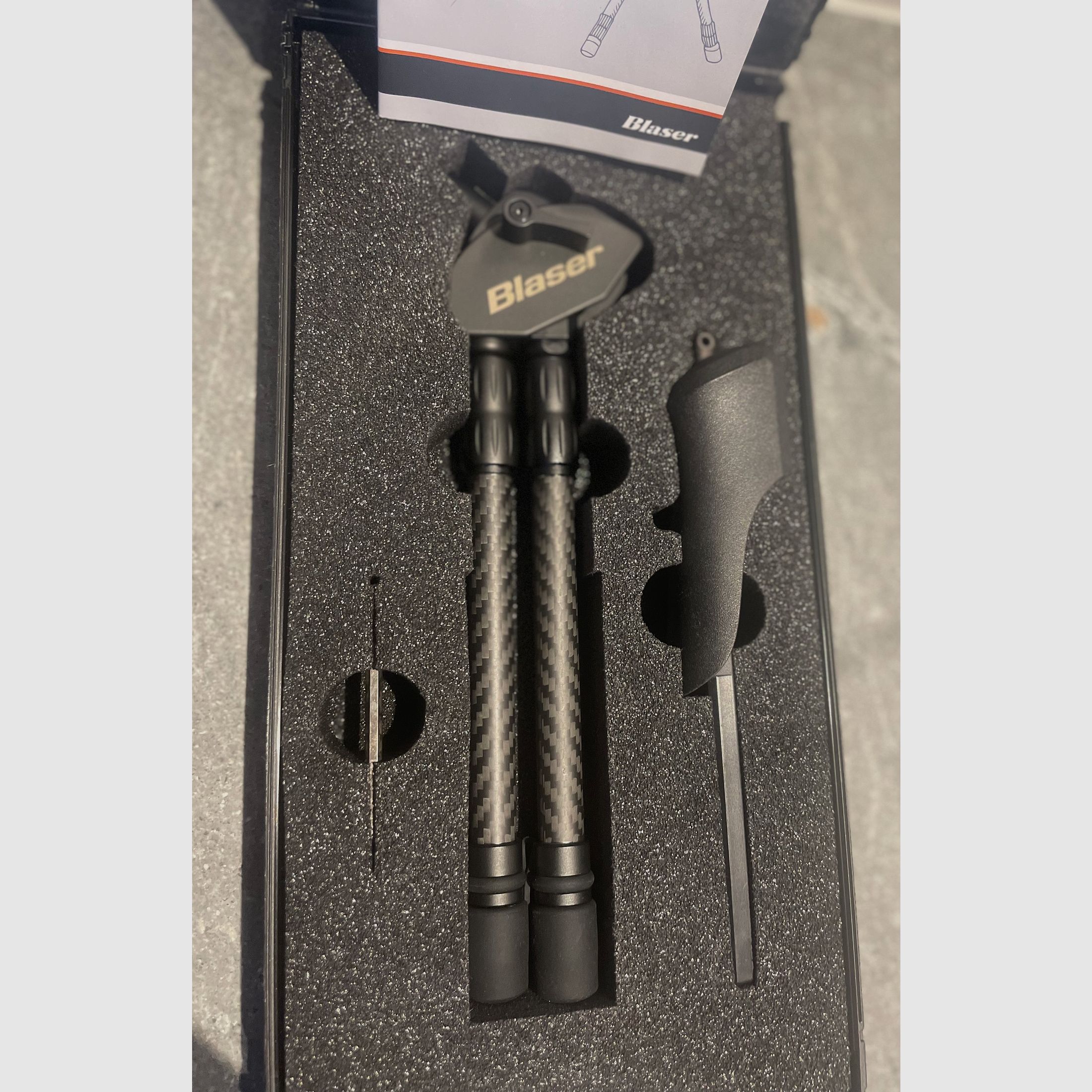 Blaser Carbon BiPod Set R8 PS 17mm