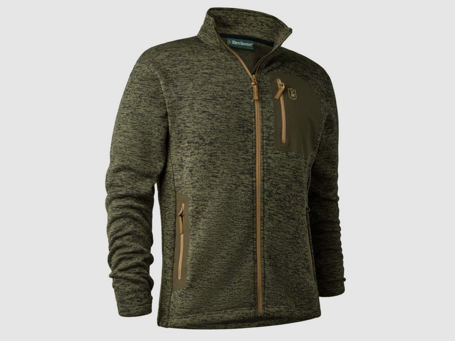 Deerhunter Fleecejacke Sarek Olive Night Melange