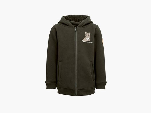 Hubertus Sweat Jacket I am a Fox