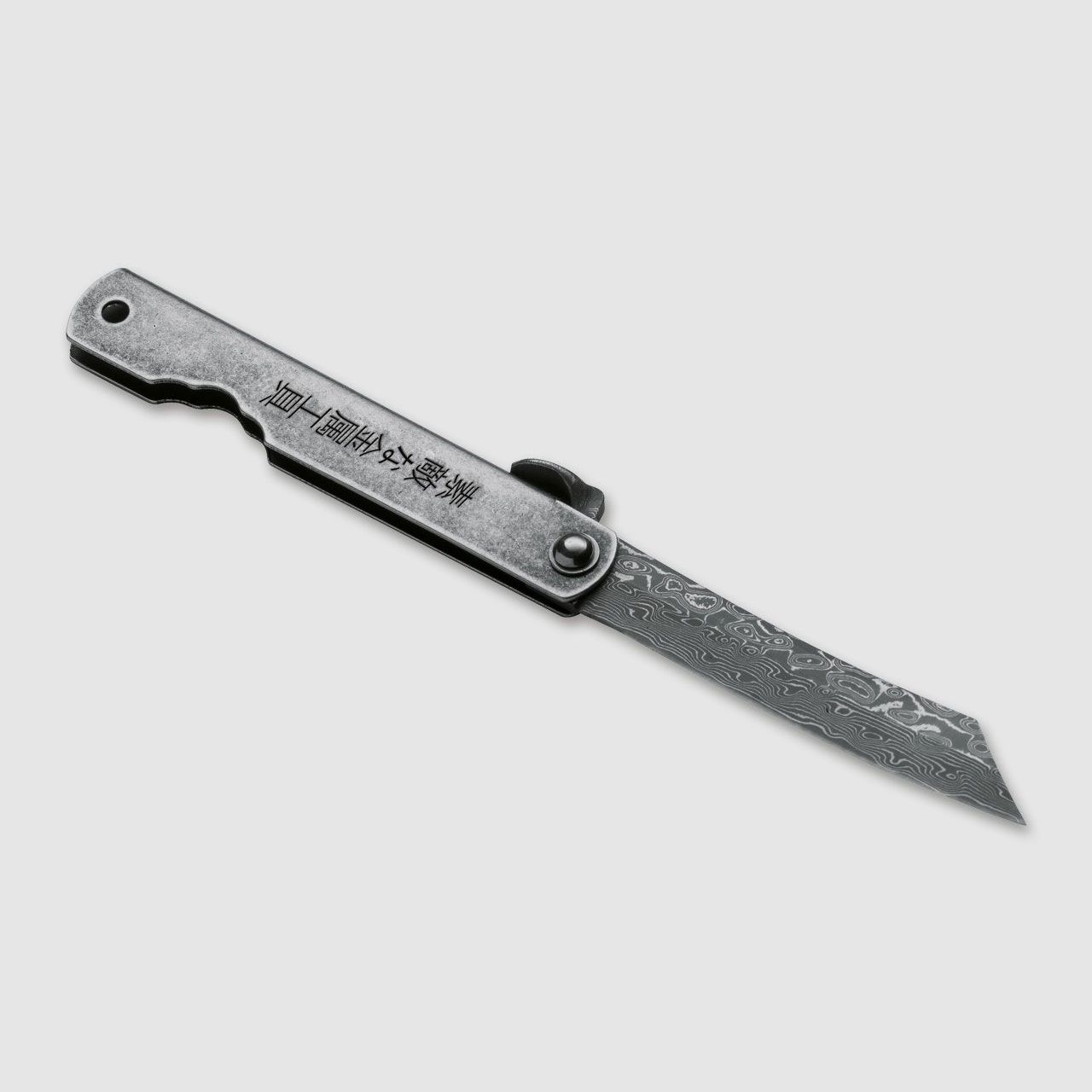 Taschenmesser Kinzoku Damascus Damast Zweihandmesser