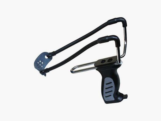 Haller sports slingshot, stone slingshot, black slingshot with magazine