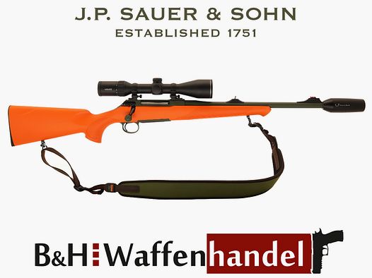 sofort lieferbar: Sauer & Sohn Sondermodell S 100 B&H Drückjagd .308 - Paket 3 -