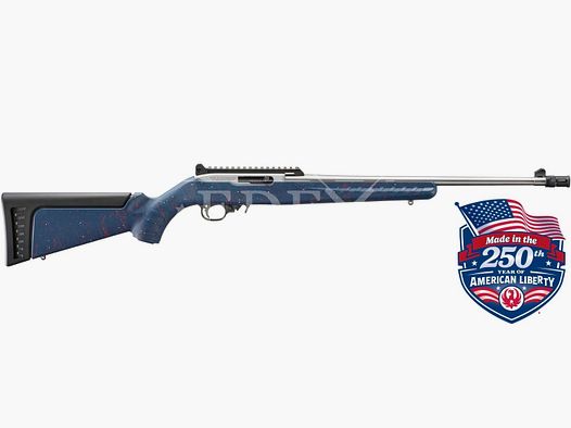 Selbstladebüchse RUGER 10/22 Liberty Blue Synth Limit Kal. .22LR ( 32039 )
