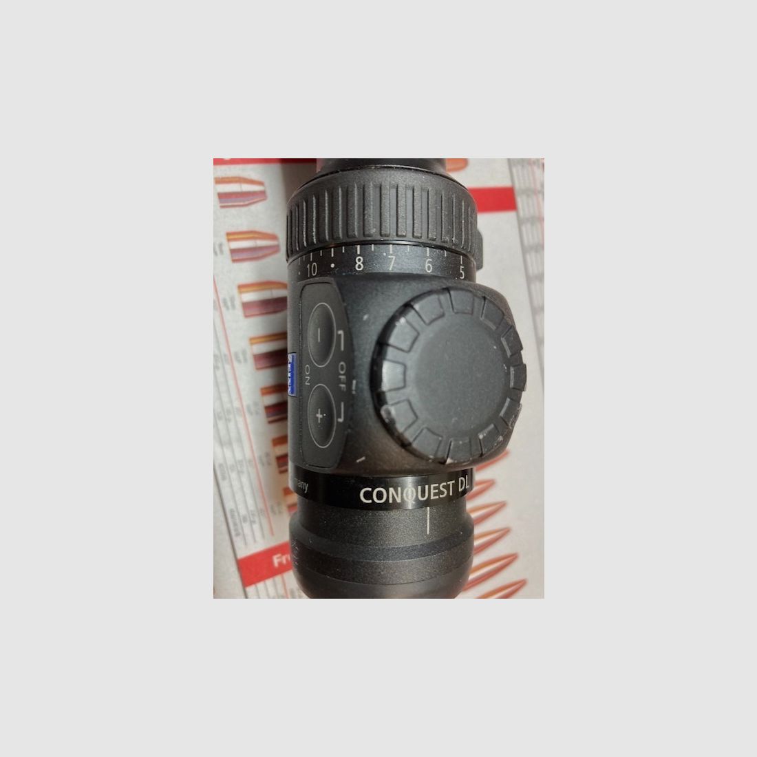 Zielfernrohr Zeiss Conquest 3x12 50 DL Red Dot mit 15mm UTG Montage