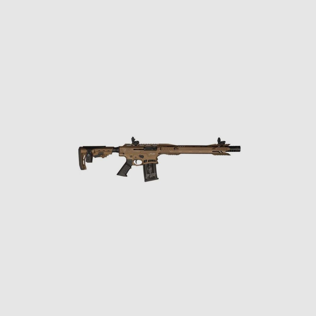 Typhoon Defence Selbstladeflinte (Magazin) Mod. F12 Maxi Bronze IV IPSC 12/76  LL 46cm  Paket II