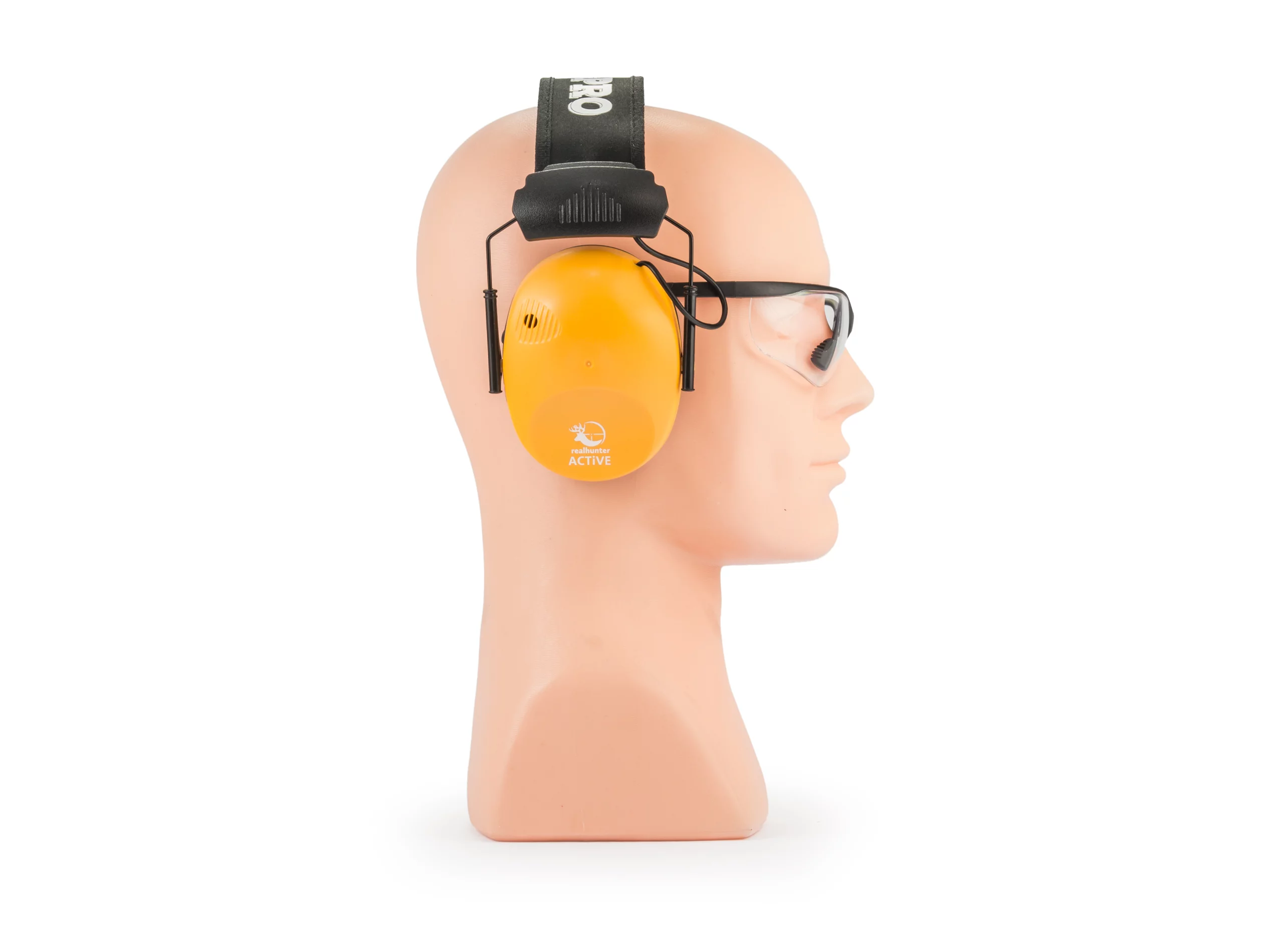 RealHunter Active PRO Gehörschutz orange + Schutzbrille (LE-401B+LG3048 orang), Bild 12 von 18