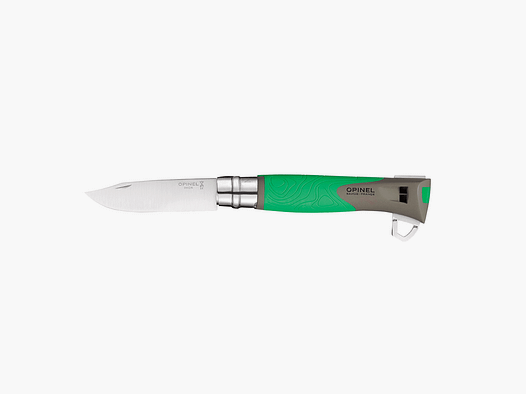 COLTELLO – OPINEL – EXPLORE N°12 INOX C/RIMUOVI ZECCHE “VERDE”