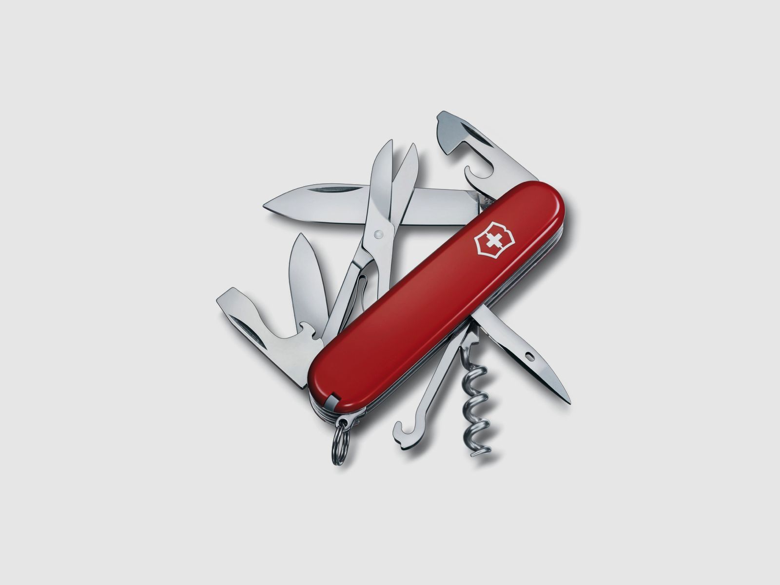 VICTORINOX Offiziersmesser Climber Rot