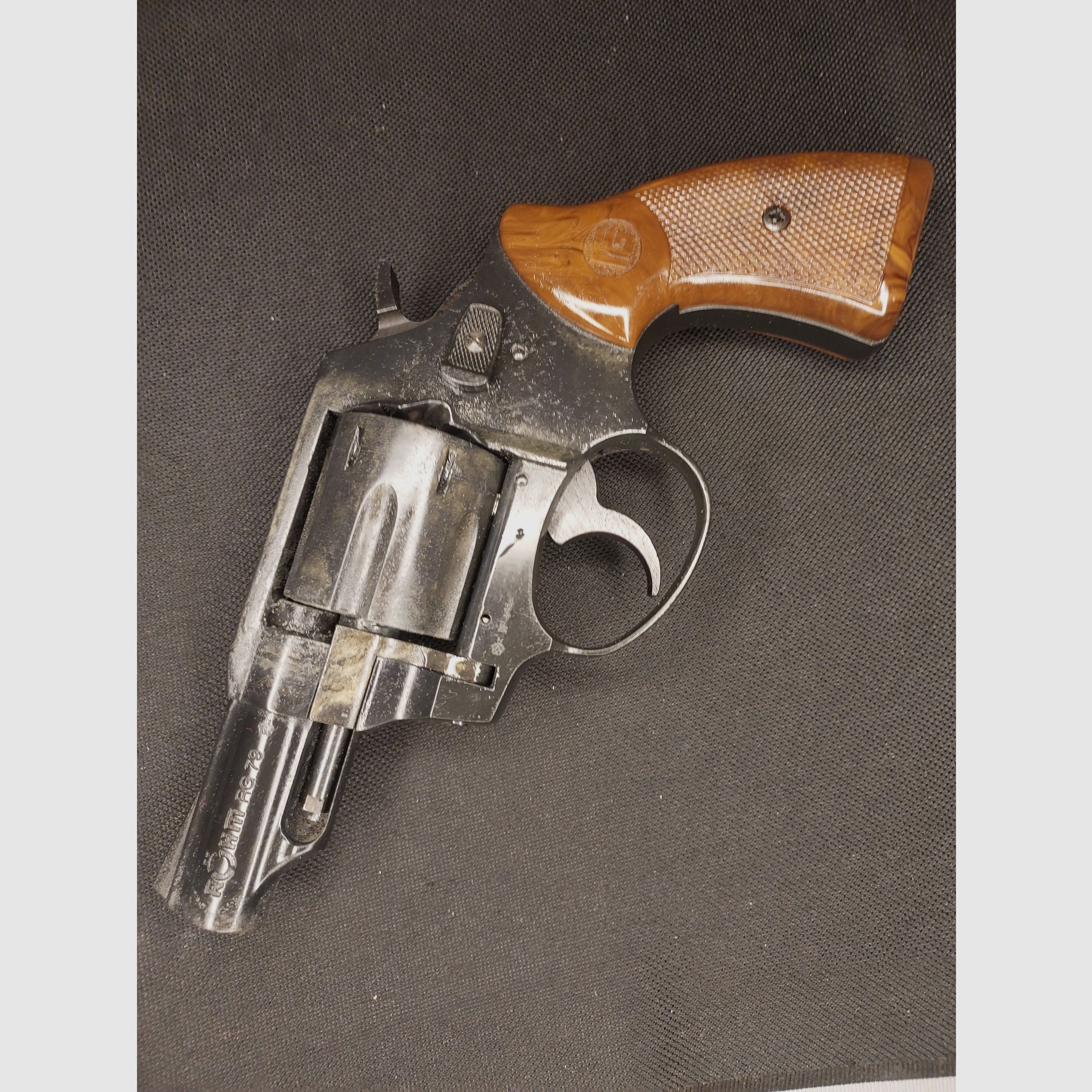 Röhm RG79 revólver de detonación niquelado (PTB 341) Rg 79 OVP