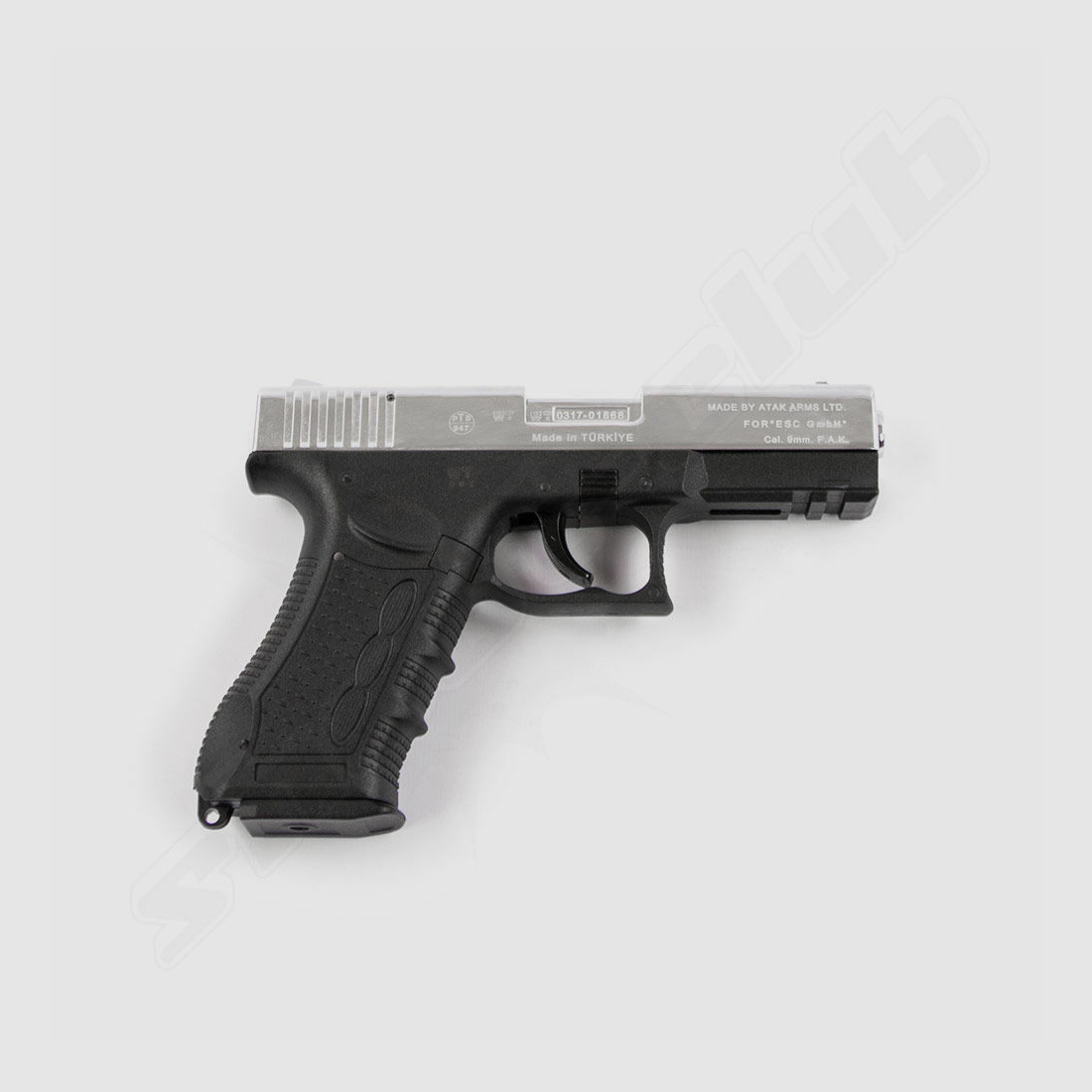 Zoraki 917 Schreckschusspistole chrom