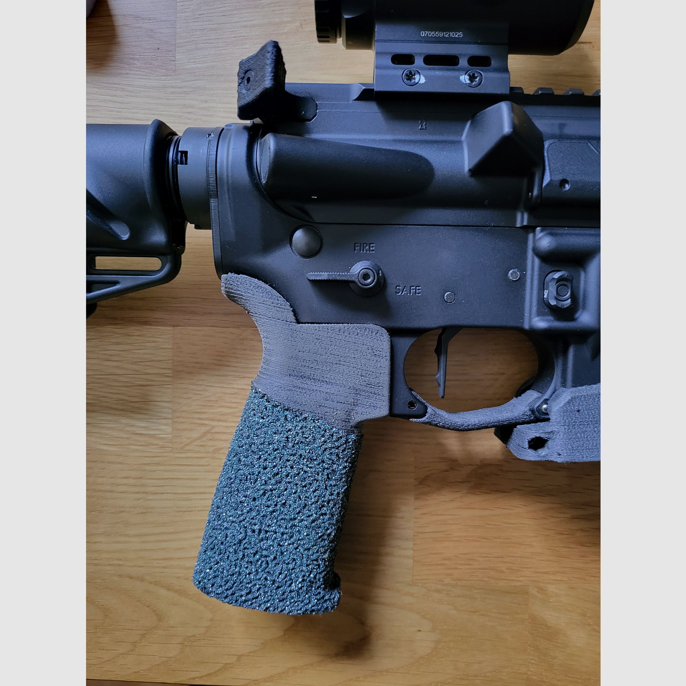 Ar 15 grip verticale grip vergelijkbaar met Magpul K2 M Lok, afbeelding 1 van 2
