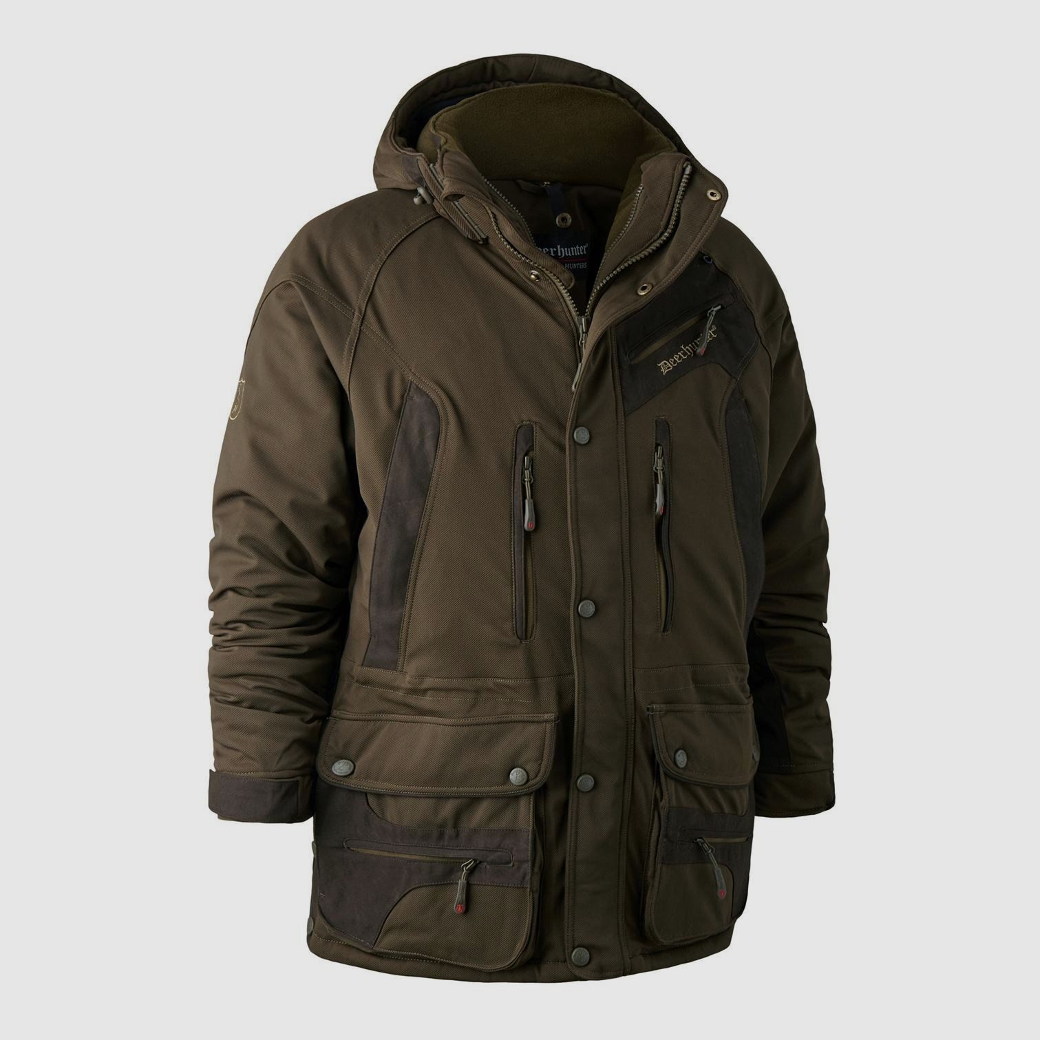 Deerhunter Jacke Herren Muflon Lang - Dunkelgrün/Braun  50