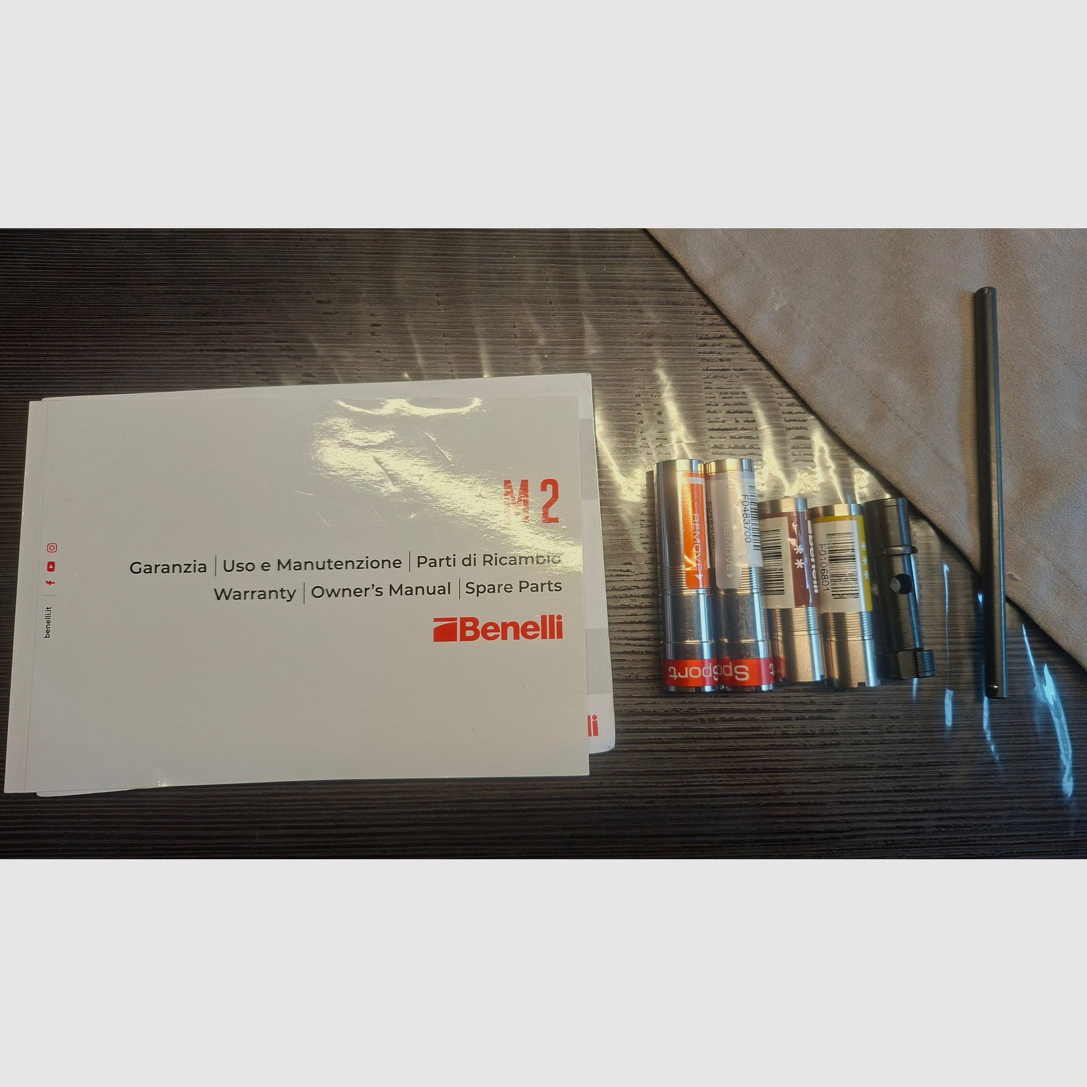 Benelli M2 Speed cal. 12/76  66 cm barrel length – Like new condition, IPSC 