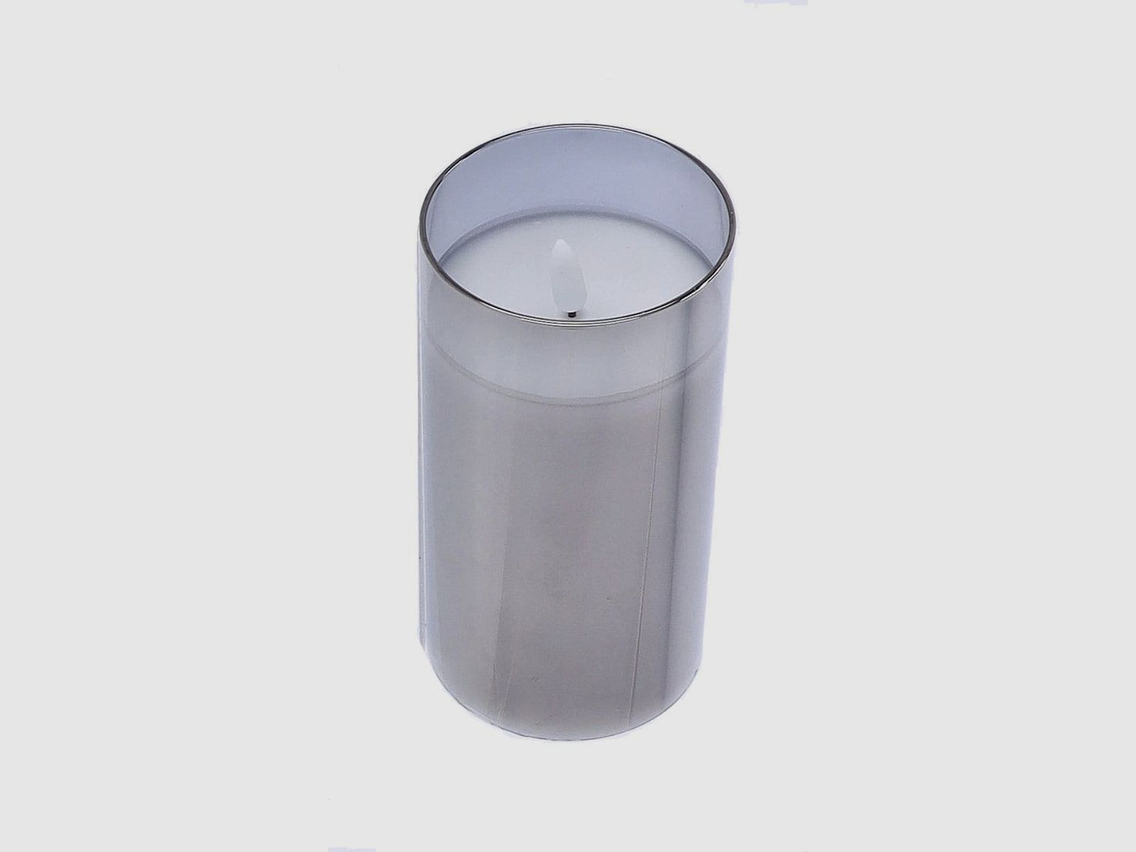 Gilde Stumpenkerze LED Glass