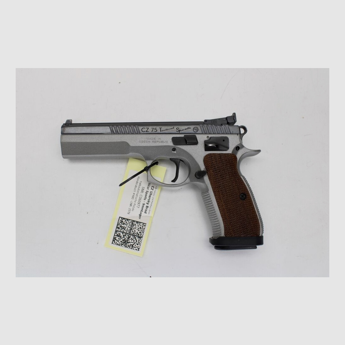 Pistola CZ 75 TS Tactical Sports Bi Color Duo Tone 9mmLuger