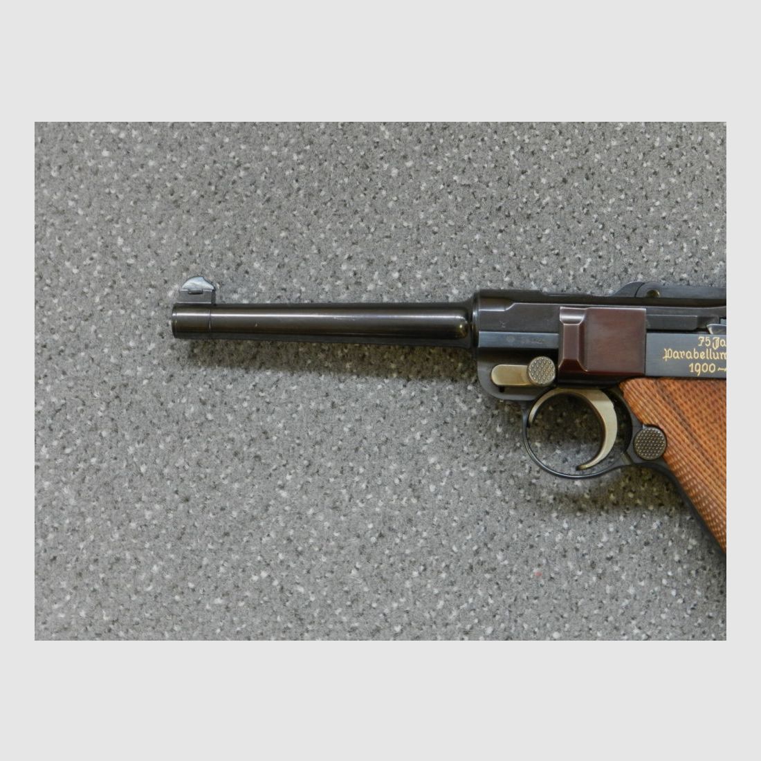 SONDERMODELL MAUSER 08 75 JAHRE PARABELLUM-PISTOLE 1900-1975