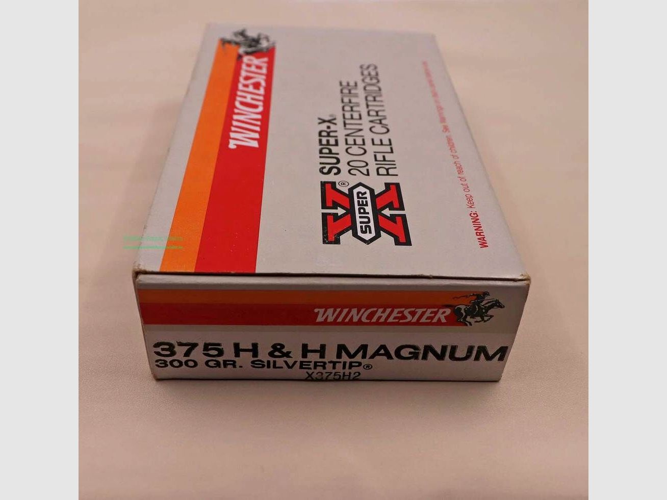 Winchester - USA Rifle Cartridges .375 H&H Mag